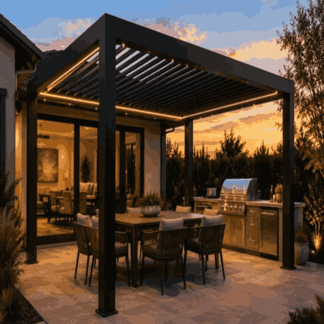 Skyteks Bioklimatik Pergola