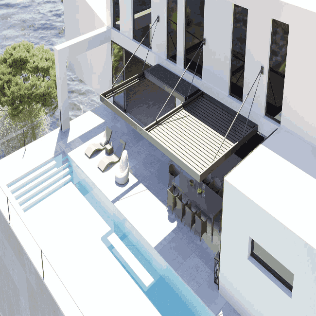 Skyteks Bioklimatik Pergola