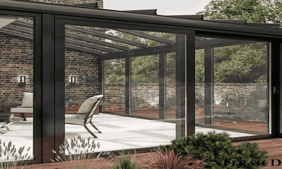 برجولا حديقة شتوية