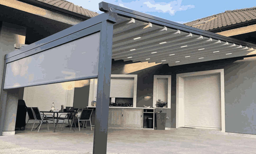 Wasserdichte Pergola-Markise Modellierer und M Preis