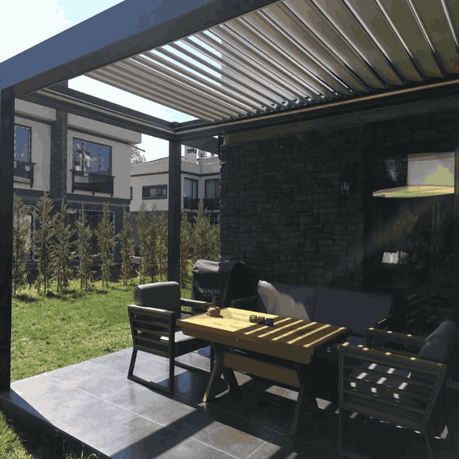 prices for the bioclimatic pergola