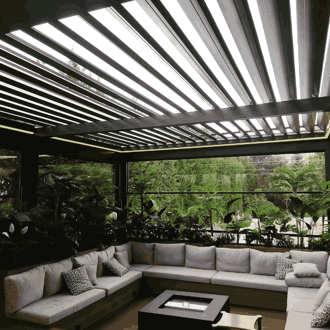 prices for the bioclimatic pergola