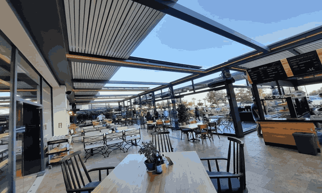 Pérgola de Techo Retráctil