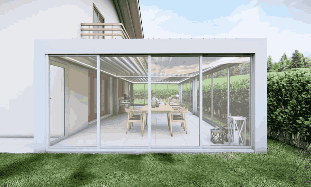 Terrasse Pergola