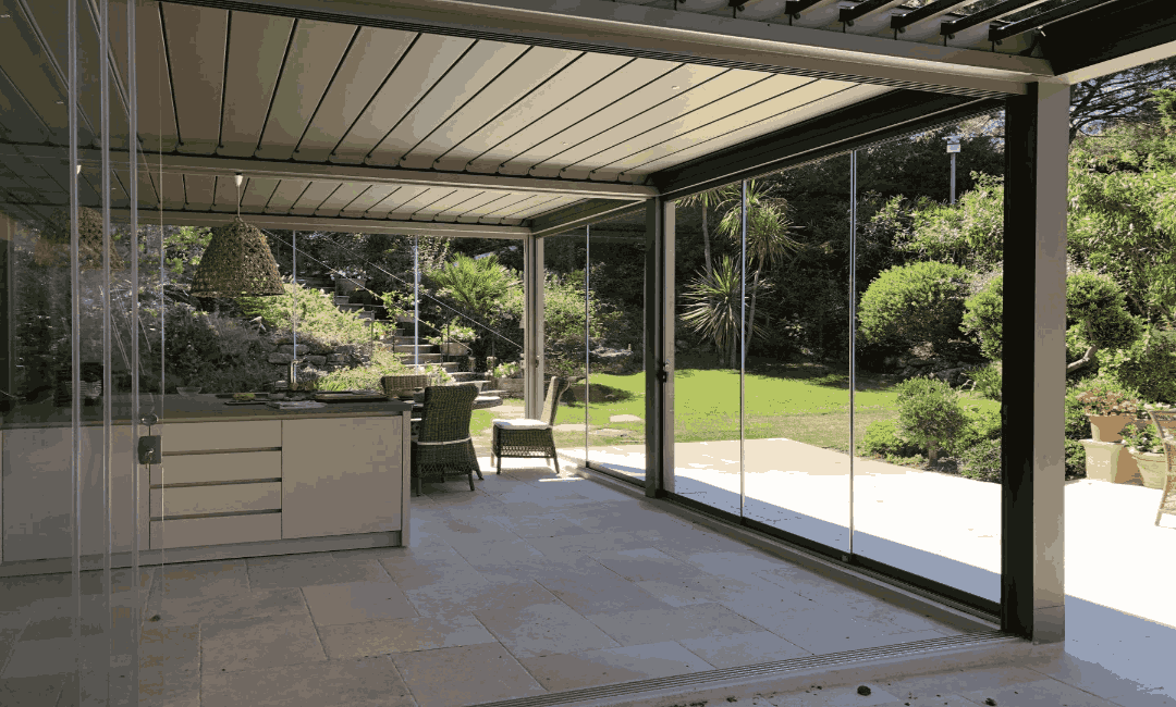 Terrasse Pergola