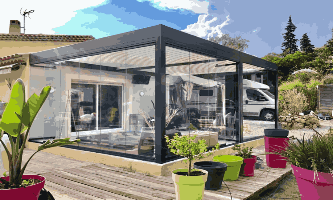 Terrasse Pergola