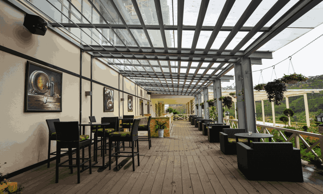 Pergolas à Toiture En Verre