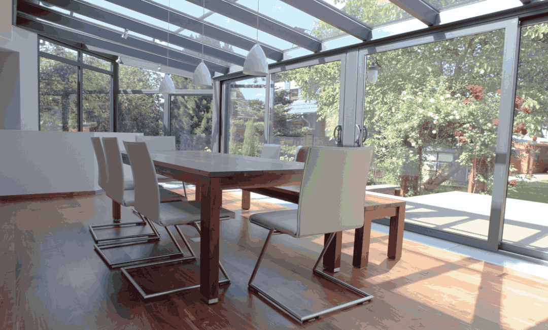 Pergolas à Toiture En Verre