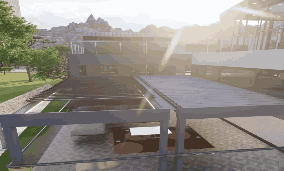 Alüminyum Pergola Sistemleri