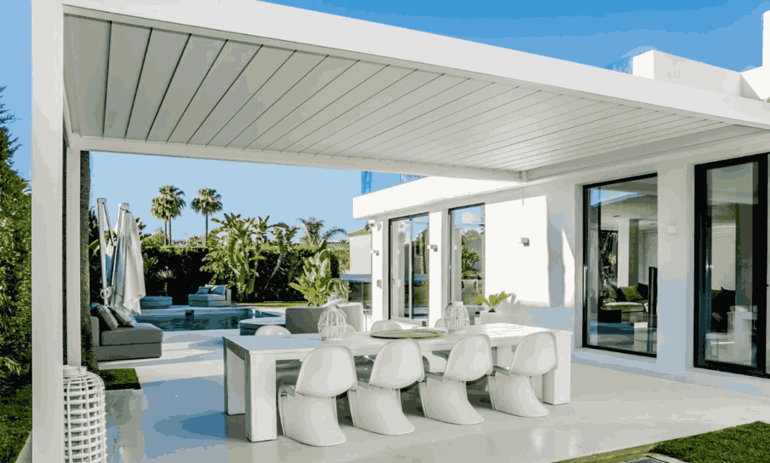 Alüminyum Pergola Gölgelendirme Sistemleri
