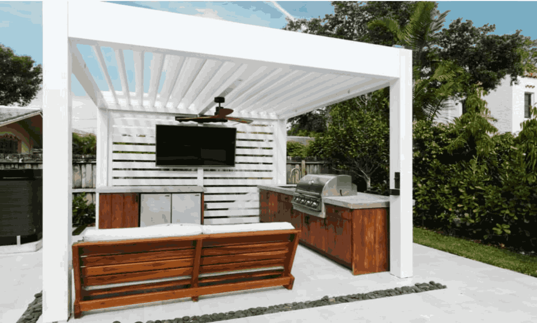 Bahçeler İçin Alüminyum Pergola Modelleri