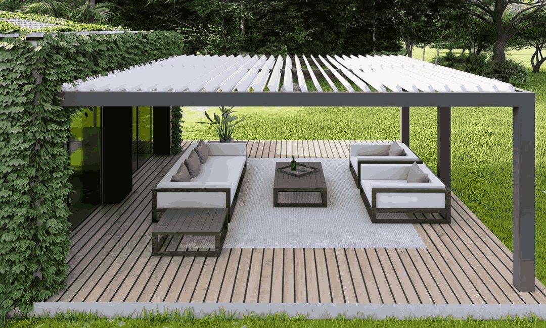Bahçeler İçin Alüminyum Pergola Modelleri