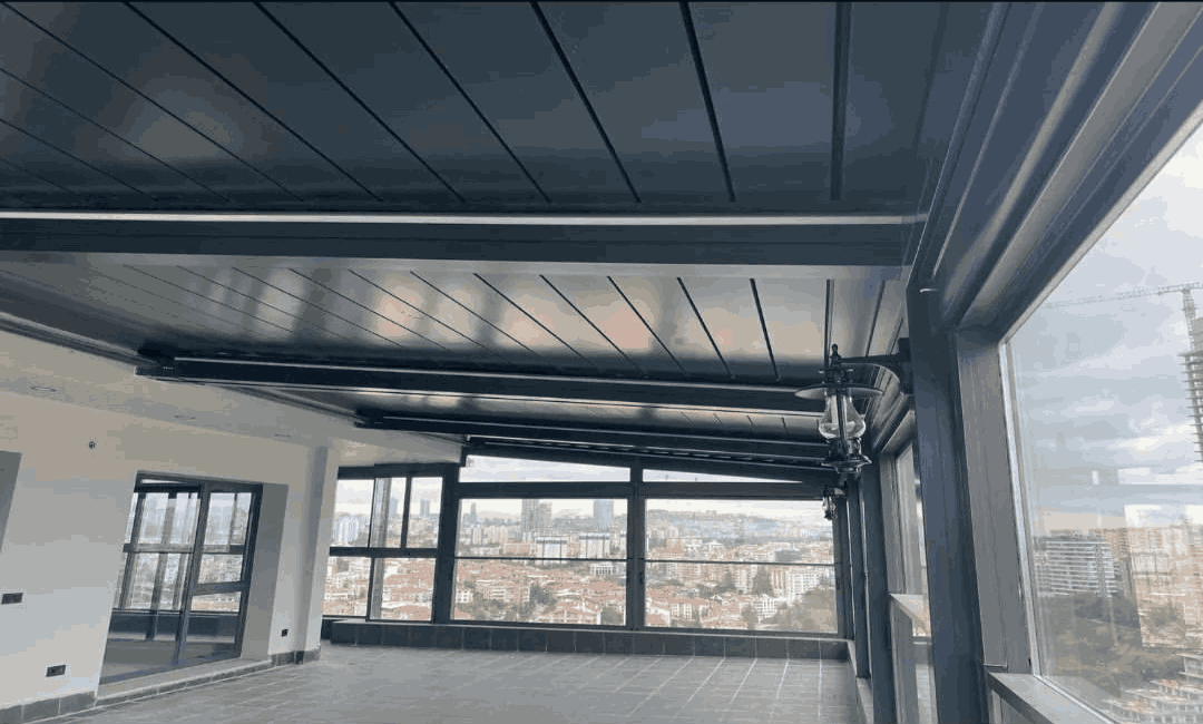 Balkon Üstü Kapatma Modelleri