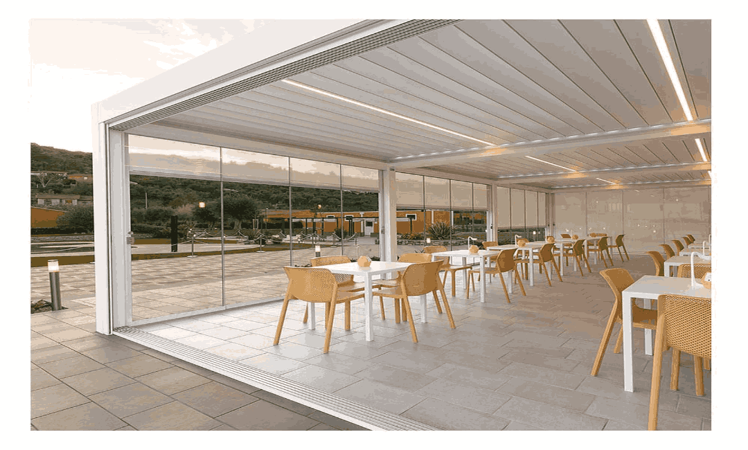 Bioclimatic Rolling Roof Modelleri