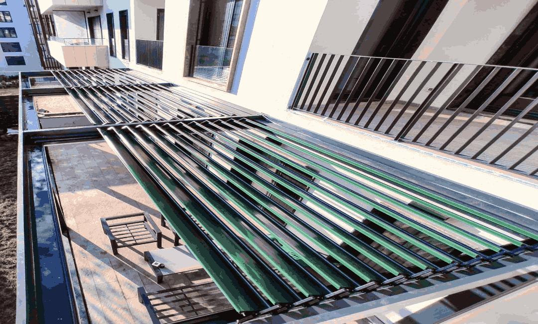 Bioklimatik Pergola Çatı Sistemi