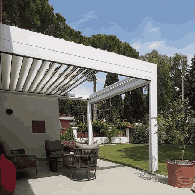 Bioklimatik Pergola Nedir ve Nasıl Çalışır?​