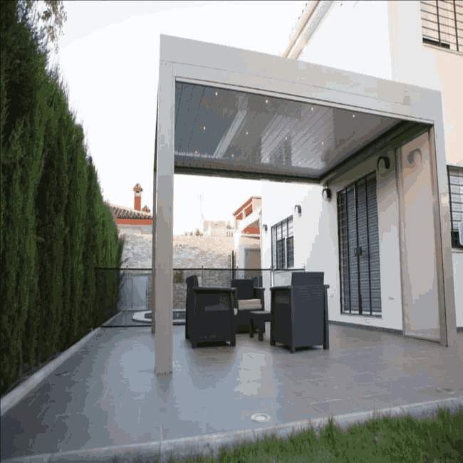 Bioklimatik Pergola Su Tahliye Sistemi Nasıl Çalışır?