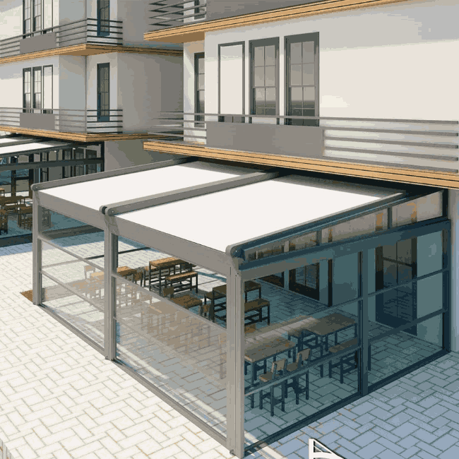 Cafe Bahçe Kapama