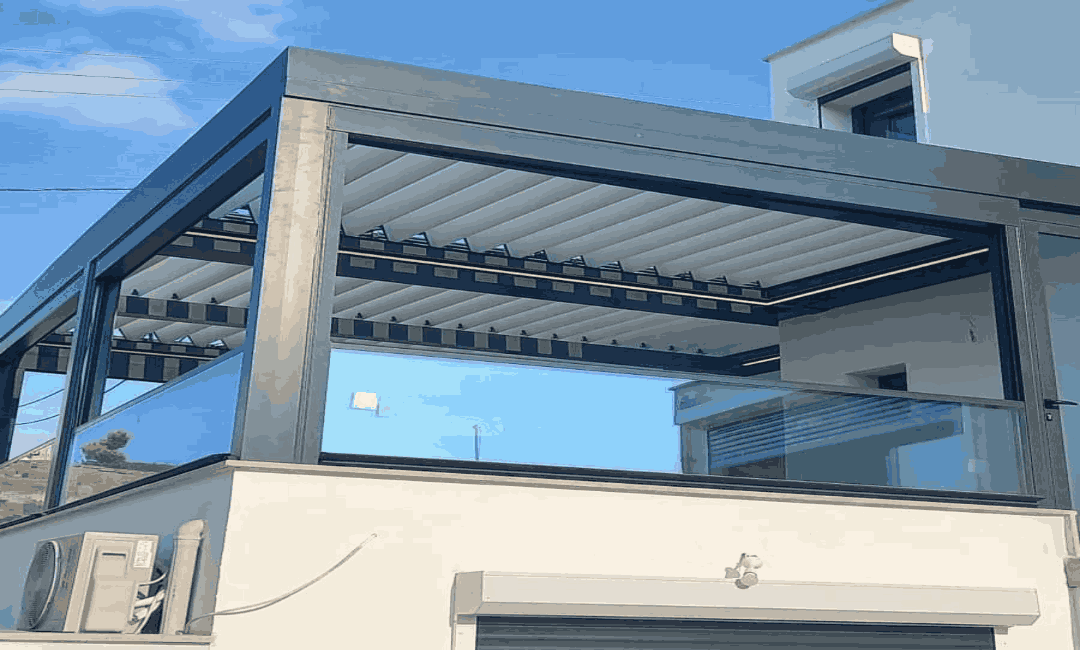 Çatı Önü Kapatma Pergola Modelleri