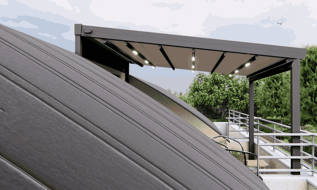 Çatı Önü Kapatma Pergola Modelleri