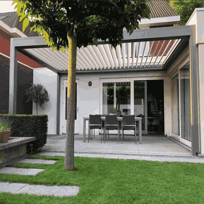 Döner Panelli Biyoklimatik Pergola