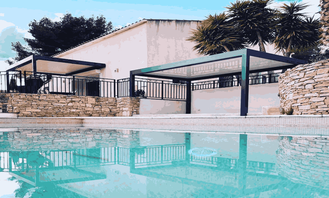 Havuz Çevresi Pergola Kapatma Modelleri