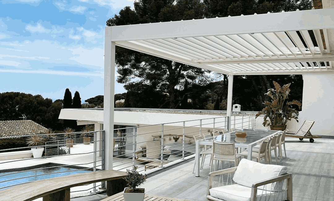 Havuz Çevresi Pergola Kapatma Modelleri