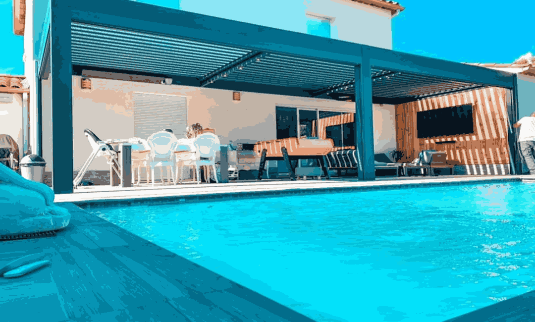 Havuz Önü Pergola Kapatma