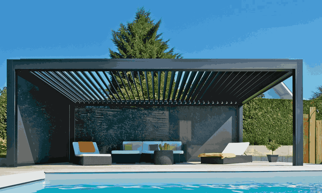 Havuz Önü Pergola Kapatma