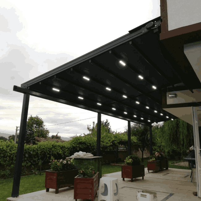 Açık Alan Pergola Kapatma
