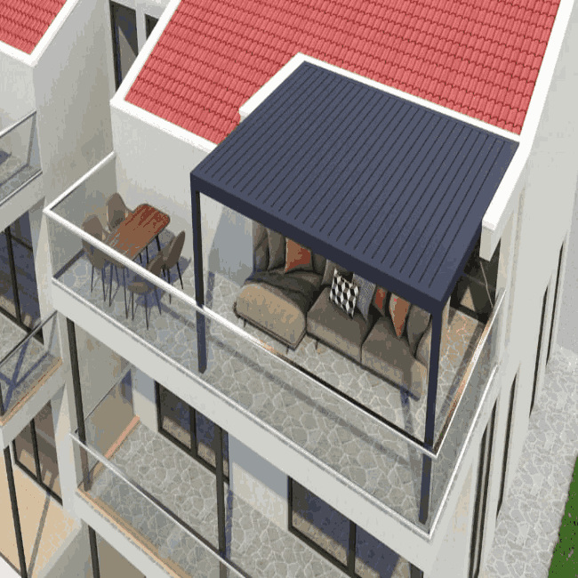 Balkon Çatı Kapatma