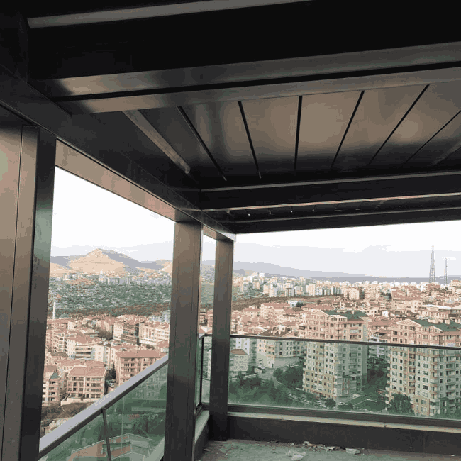 Balkon Üst Kapama