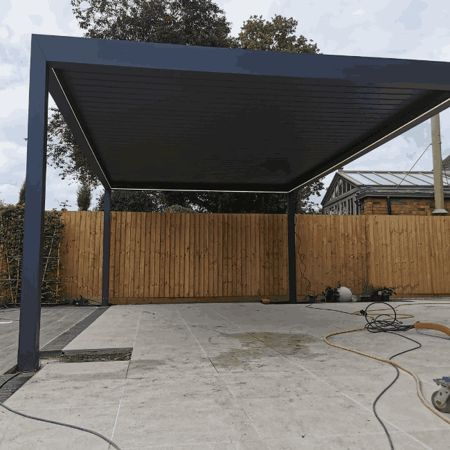 Bioklimatik Pergola Yağmurda Su Alır Mı?