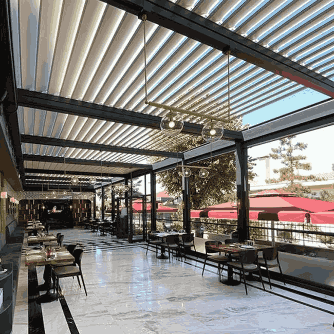 Bioklimatik Pergola Yangına Dayanıklı Mı?