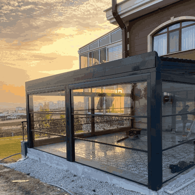 Kış Bahçesi Giyotin Balkon