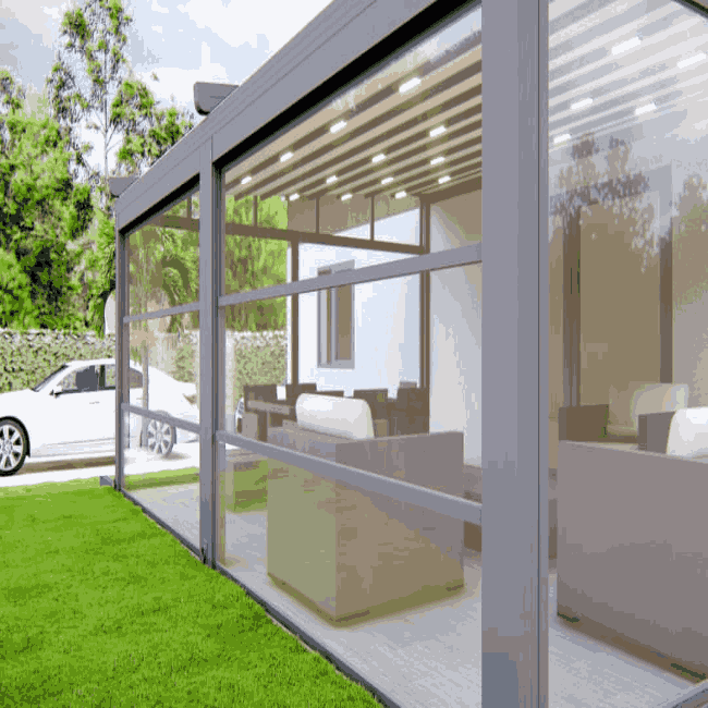 Silinebilir Giyotin Cam Balkon