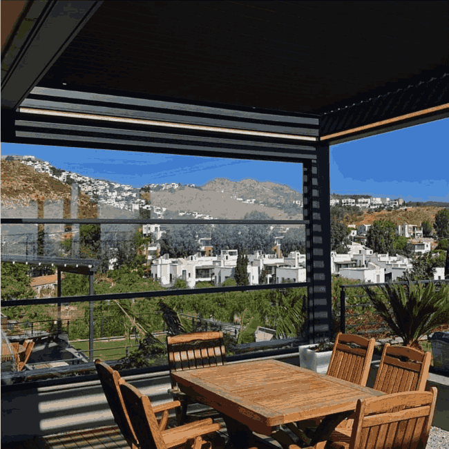 Teras Giyotin Cam Balkon