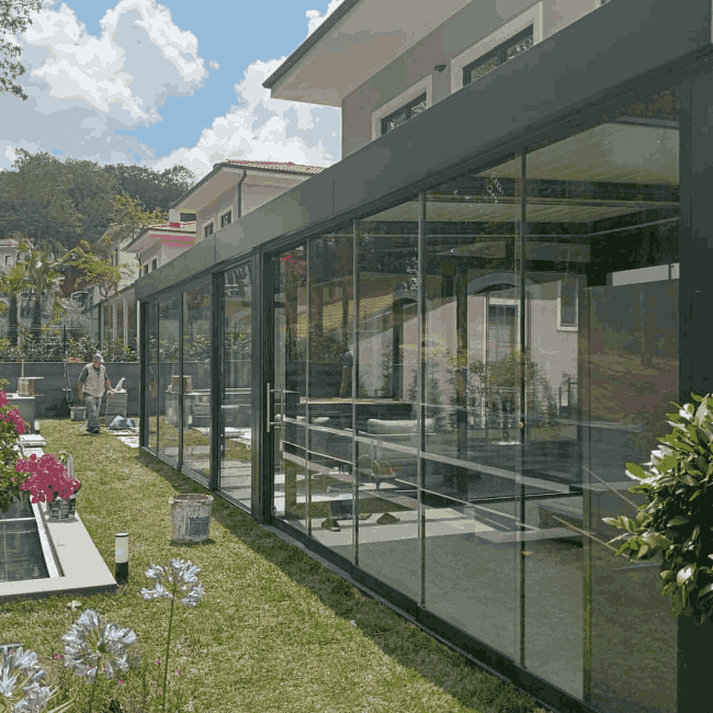 Pergola Veranda Cam Balkon