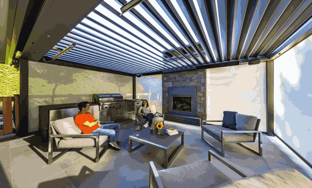 Rolling Roof Pergola Modelleri