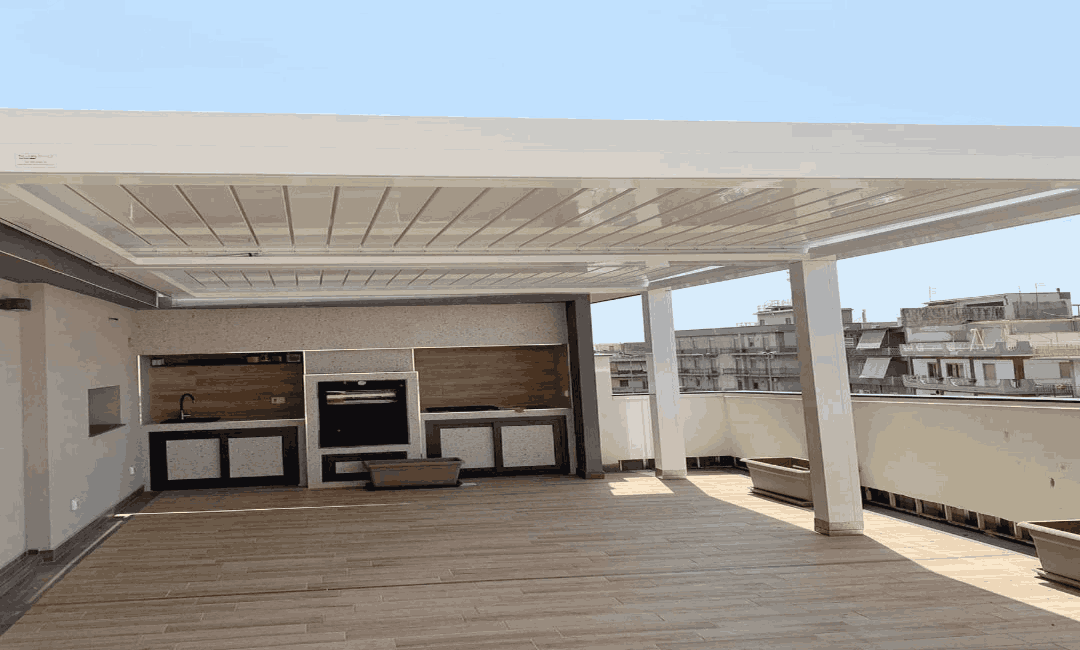 Sabit Biyoklimatik Pergola Modelleri