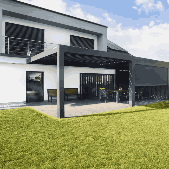 Sabit Tavanlı Biyoklimatik Pergola