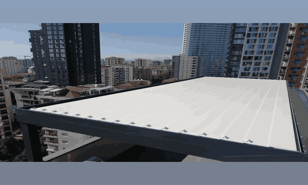 Sandviç Panel Teras Kapama Modelleri