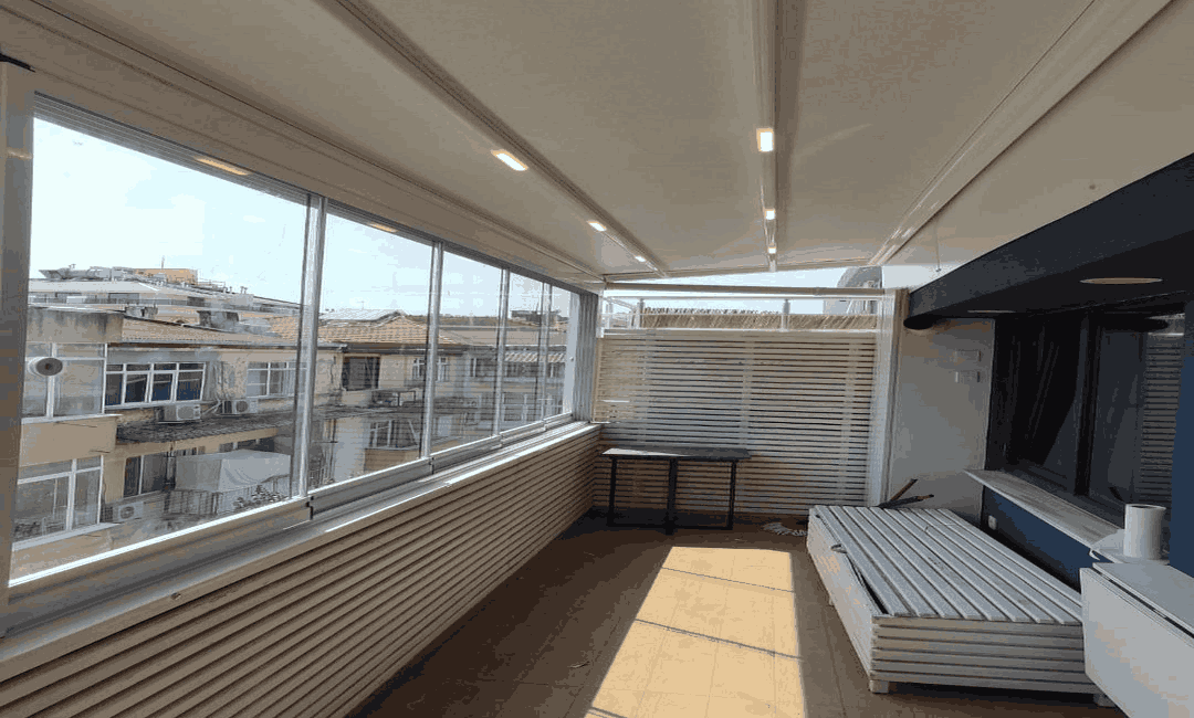 Teras Üstü Pergola Kapatma