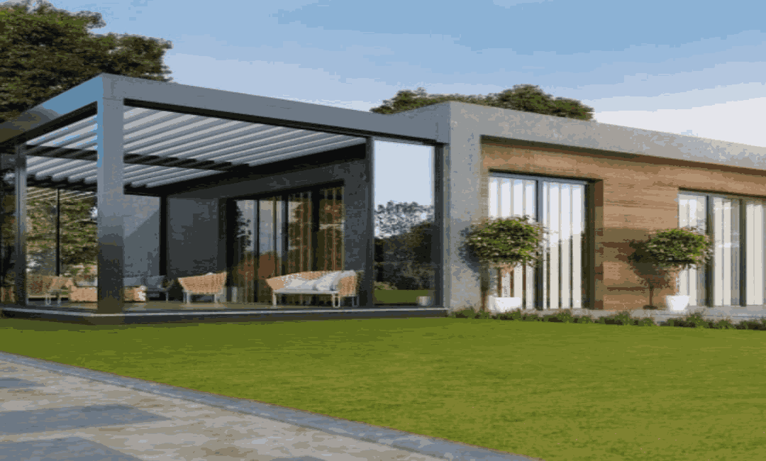 Villa Pergola Kapatma