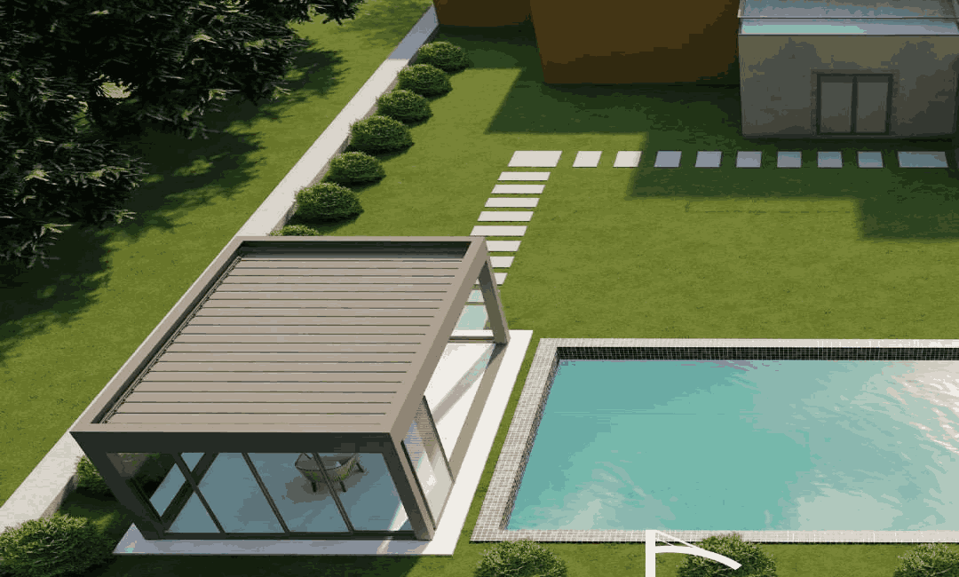 Villa Pergola Kapatma