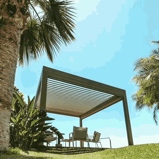 Bioclimatic Rolling Roof